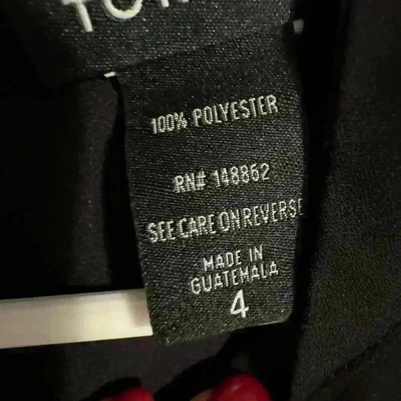 Women’s Torrid size 4 Black dressy top- EUC - Picture 2 of 4